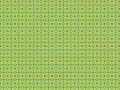 Baumwollstoff Popeline - geometrische Blumen  - grün - 50 cm