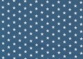 Baumwollstoff Popeline - Jungen - Sterne blau - 50 cm