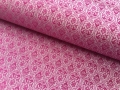 Bild 3 von Reststück Jacquard Mischgewebe knitterfrei Ornamentmuster - himbeere pink - 150 cm