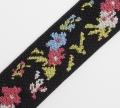 Gummiband für Trachtengürtel - 4 cm  - Blumen Dirndlgürtel elastisch