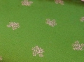 Blumen Stoff Dirndl - grün altrosa  - 50 cm