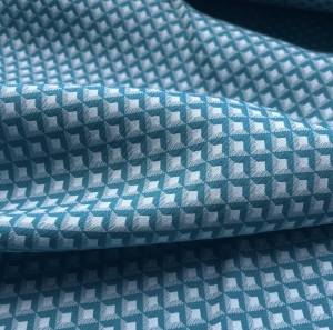 Italienischer-Stretch-Jacquard---Dirndlstoff--gewebt----petrol-trkis-wei---50-cm
