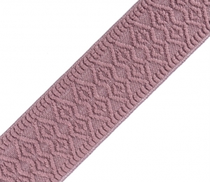 Reststck-Gummiband-fr-Trachtengrtel---5-cm----altrosa-Dirndlgrtel-elastisch--130cm
