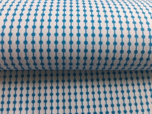 Baumwollstoff-Popeline---Punktmuster----trkisblau---50-cm