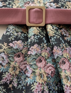 Gobelin-Jacquard-Dirndl-Stoffpaket-Spenzer-Rock-Karla
