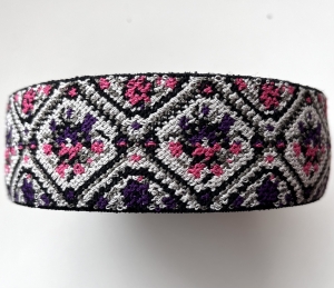 Reststck-Gummiband-fr-Trachtengrtel---4-cm----Dirndlgrtel-elastisch--65cm