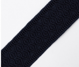 Gummiband-fr-Trachtengrtel---4-cm----nachtblau-Dirndlgrtel-elastisch-gewebt-119-cm