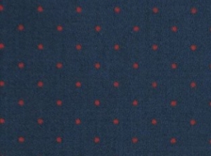 Dirndl-Stoff--Baumwollsatin-Punkte---dunkelblau-rot---50-cm