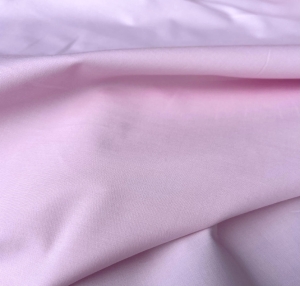 Stretch--Blusenstoff-Dirndlbluse-Baumwolle-uni----zartrosa---50-cm