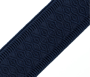 Gummiband-fr-Trachtengrtel---5-cm----dunkelblau--Dirndlgrtel-elastisch-gewebt