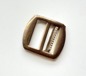 Herrenweste-Weste-Schnalle----Metall---20mm---altmessing