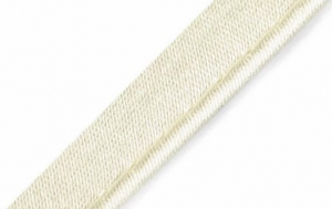 Reststck-Paspel-Paspol---Biese-Satin---10-mm-breit---creme-weiss---300cm