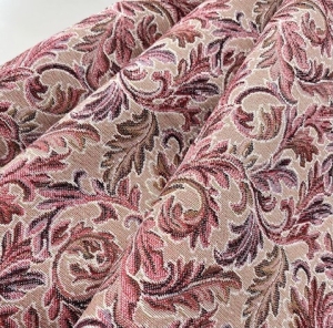 Gobelin-Jacquard---Dirndlstoff--gewebt--Ornamentmuster----190-cm