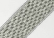 Reststck-Gummiband-fr-Trachtengrtel---4-cm----hellgrau-Dirndlgrtel-elastisch-gewebt-129-cm