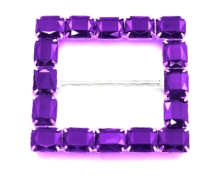 Dirndlspange-Schliee--Schrze---Metall---lila--silberfarben-33mm