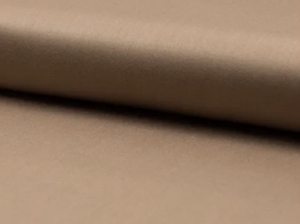 Reststck-Dirndl-Stoff-Baumwollsatin---taupe-caramel---75-cm