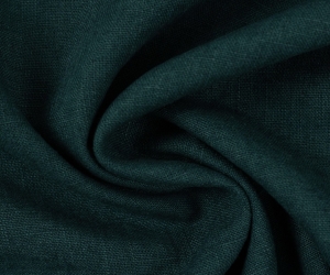 Reststck-Leinenstoff---tief-dunkelgrn---vorgewaschen---110-cm