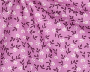 Dirndl-Stoff-Blumen---pink-beere-lila---50-cm