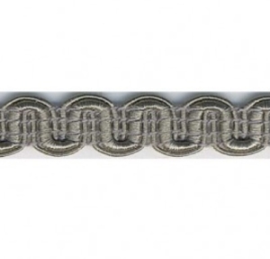 Posamentborte-Bogen---10-mm-breit---dunkelgrau---Farbe-33