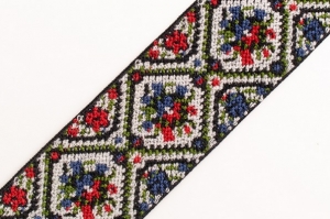 Reststck-Gummiband-fr-Trachtengrtel---4-cm----Dirndlgrtel-elastisch--168cm