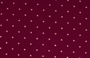 Dirndl-Stoff-Punkte---weinrot-rosa---50-cm