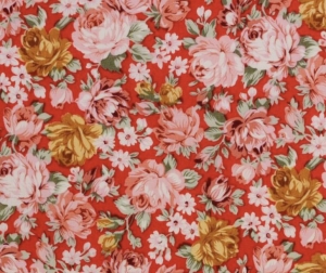 Dirndl-Stoff-Blumen---rot-rosa-goldgelb----50-cm