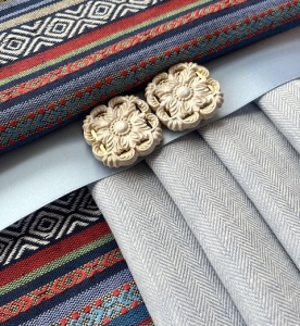 Jacquard-Dirndl-Stoffpaket-Spenzer-Querstreifen-Judith