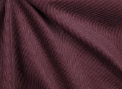 Bild 1 von Reststück Feincord / Samt Samtcord - aubergine   - 135 cm