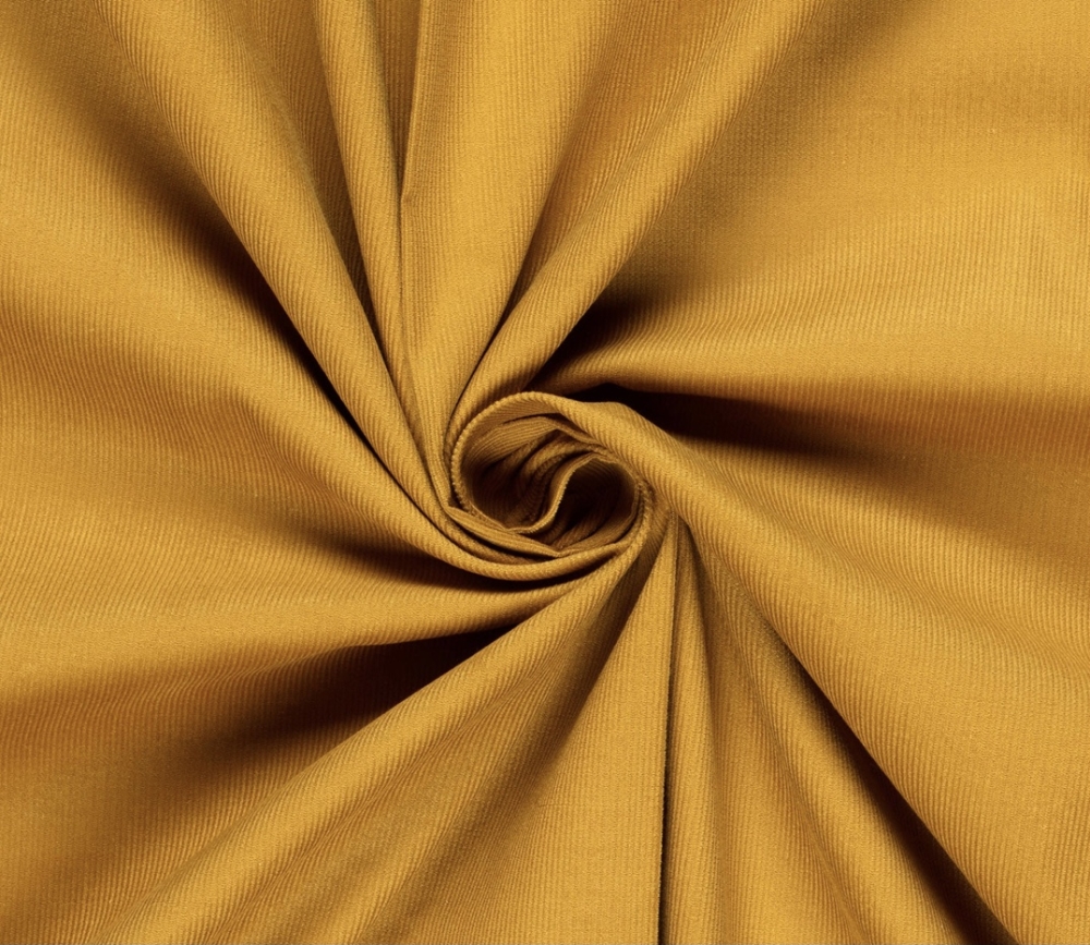 Bild 1 von Feincord / Samt Samtcord- ocker - 50 cm