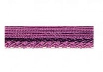 Bild 1 von Paspel Paspol  / Biese Satin - gedreht - 10 mm breit -lila - Farbe 91