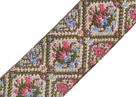 Bild 1 von Reststück Gummiband für Trachtengürtel - 4 cm  - Dirndlgürtel elastisch  85 cm