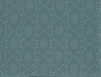 Bild 1 von Dirndl Stoff  Baumwollsatin Ornamente - blaugrüngrau - 50 cm