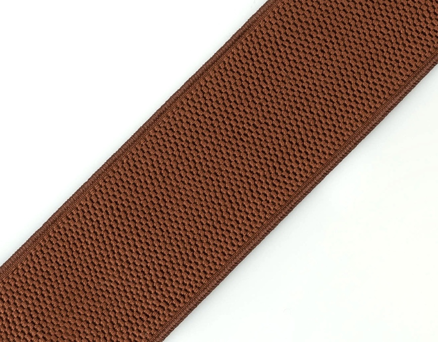 Bild 1 von Gummiband für Trachtengürtel - 5 cm  - rotbraun  Dirndlgürtel elastisch gewebt