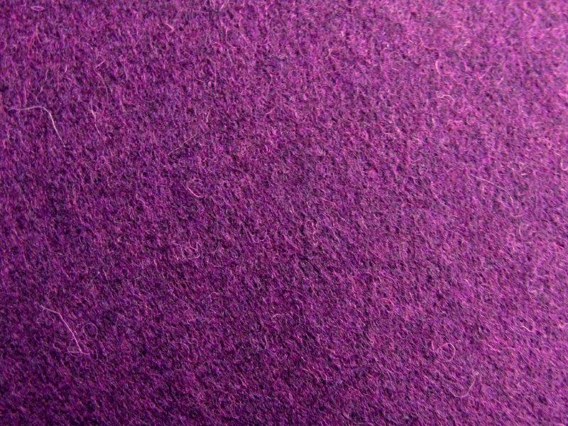 Bild 1 von Loden Tuchloden Stoff - dunkel violett meliert - 50 cm
