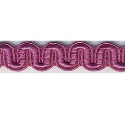 Bild 1 von Posamentborte Bogen - 10 mm breit - beere - Farbe 78