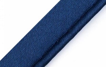 Bild 1 von Paspel Paspol  / Biese Satin - 10 mm breit - dunkelblau