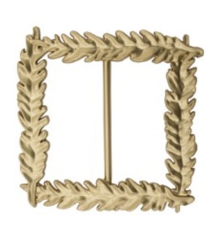 Bild 1 von Dirndlschnalle  Schließe Gürtel Schürze - Metall -  goldfarben - 50mm