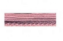 Bild 1 von Reststück Paspel Paspol  / Biese Satin - gedreht - 10 mm breit - altrosa - Farbe 75     370cm