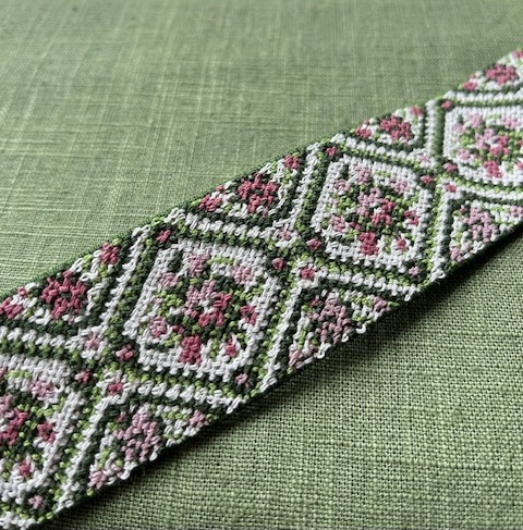 Bild 1 von Reststück Gummiband für Trachtengürtel - 4 cm  - Dirndlgürtel elastisch  74cm