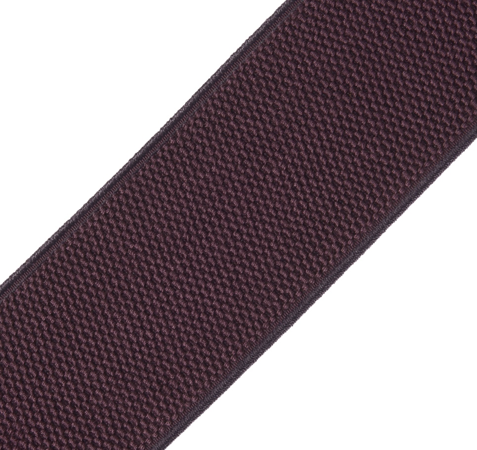 Bild 1 von Gummiband für Trachtengürtel - 5 cm  - aubergine Dirndlgürtel elastisch gewebt