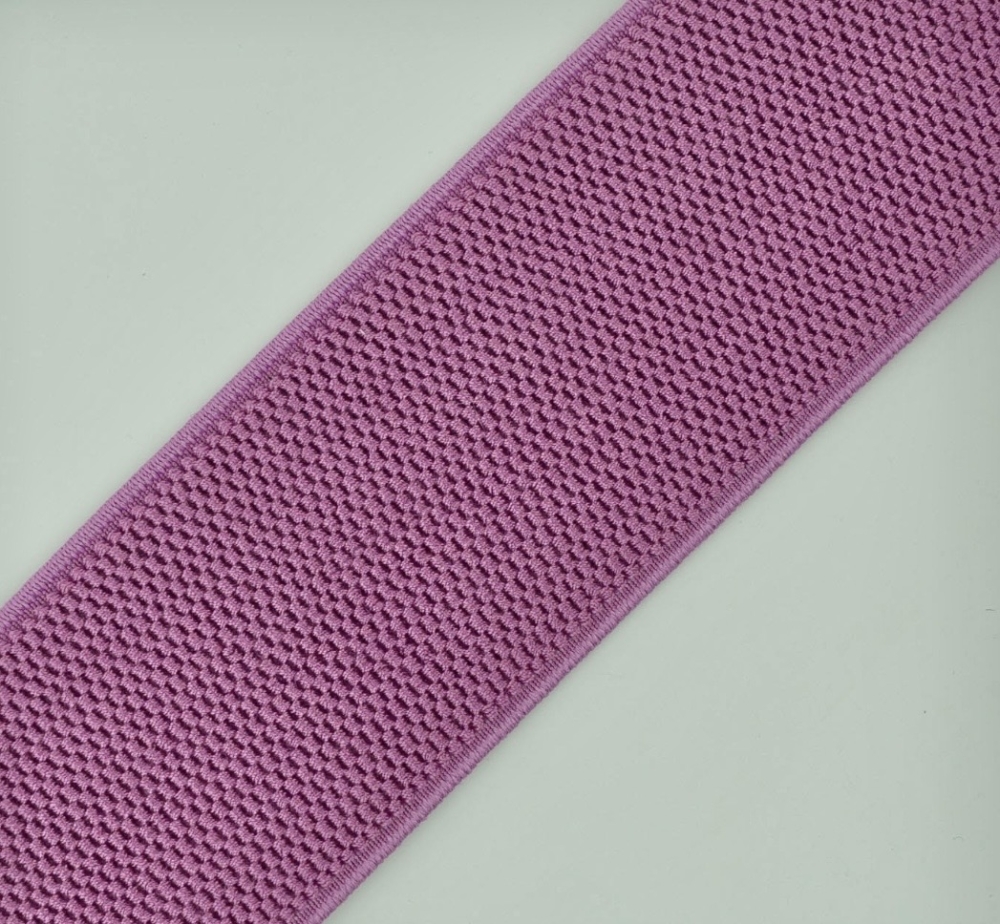 Bild 1 von Gummiband für Trachtengürtel - dunkelrosa zyklam - 5 cm  - Dirndlgürtel elastisch