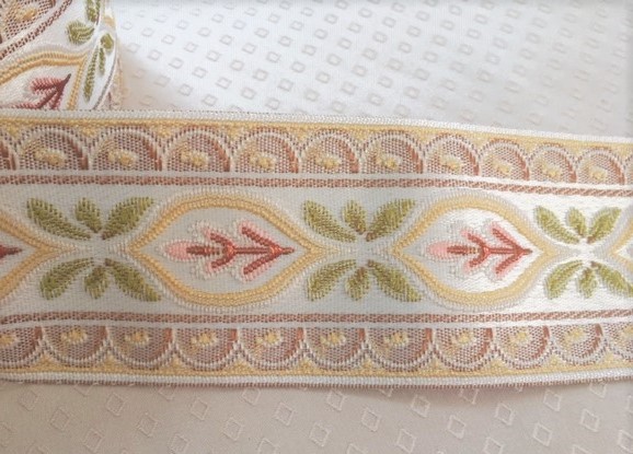 Bild 1 von Borte Jacquardband Goblin Zierborte - creme - 6 cm breit