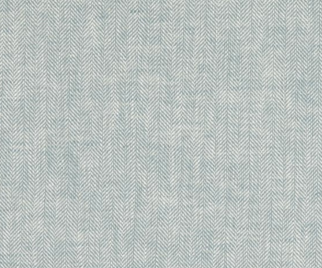 Bild 1 von Fischgrat Baumwoll-Leinenstoff - Twill  - mint pastell -  50 cm