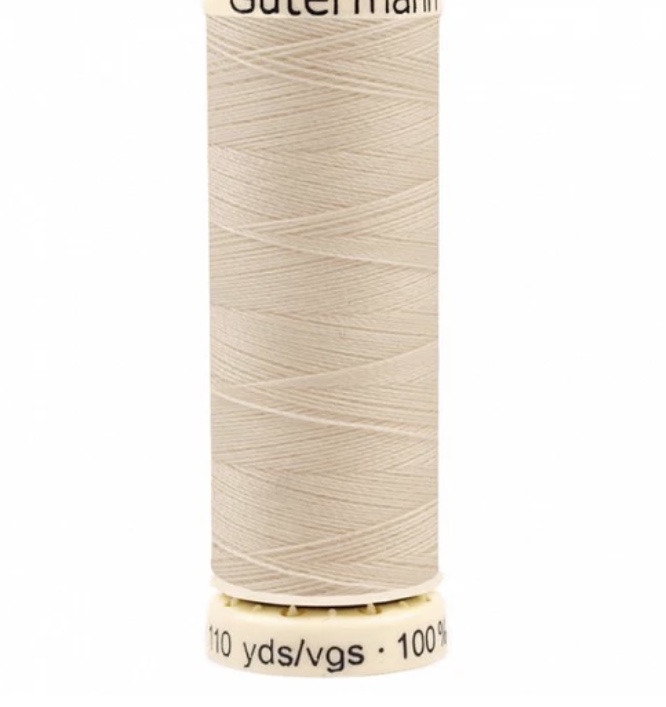 Bild 1 von Gütermann universal Polyester Nähgarn - 100m Spule - Farbe 414 Eggnogg