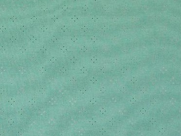 Bild 1 von Baumwollstoff Popeline - Lochmuster - mint-  50 cm