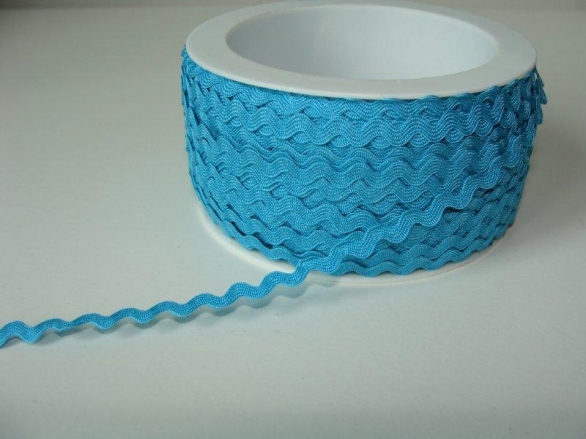 Bild 1 von Schmale Zackenlitze - 4 mm breit - viele Farben  / (Farbe) türkis
