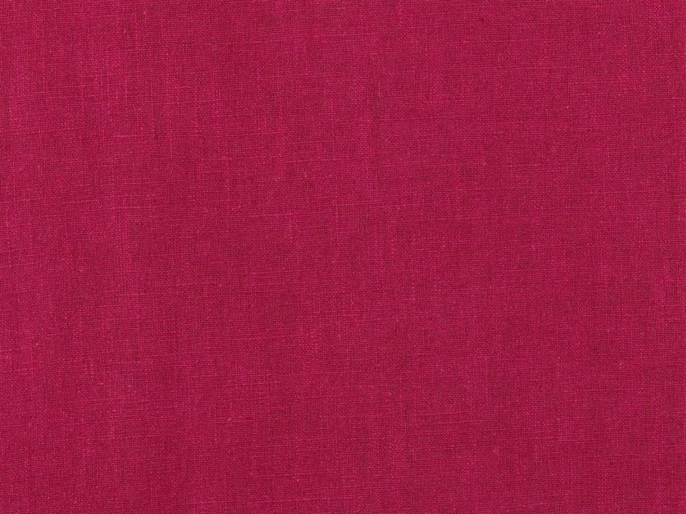 Bild 1 von Leinenstoff - dunkle beere magenta - vorgewaschen - 50 cm