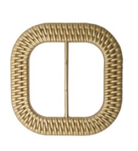 Bild 1 von Dirndlschnalle Gürtel Schürze - Metall -  goldfarben - 50mm