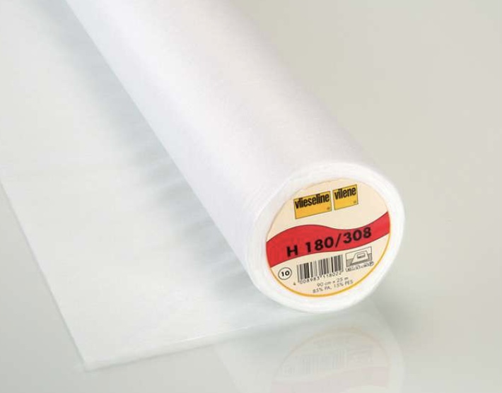 Bild 1 von Reststück Freudenberg H 180 Bügeleinlage Vlies weiß - 100 cm