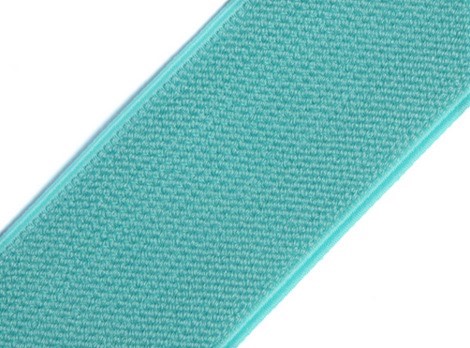Bild 1 von Gummiband für Trachtengürtel - 5 cm  - mint  pastell Dirndlgürtel elastisch gewebt